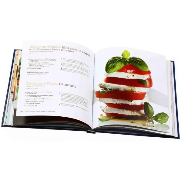 Full Color Hardcover Book Custom Cookbook Printing