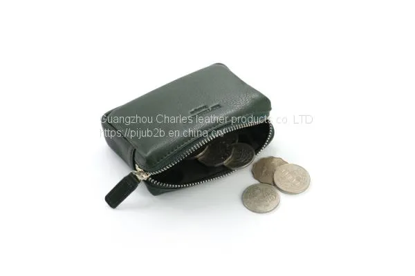 Customized Original Leather Coin Purse Female Hand Zipper Leather Three-dimensional Coin Bag Card Bag Storage Bag Small Wallet Male photo-4