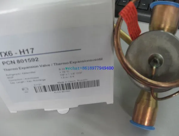 Eemerson Types TX6-H16,TX6-H14,TX6-N17 Thermal Expansion Valves