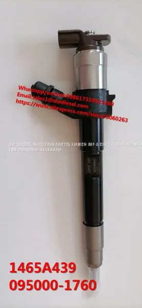Diesel Fuel Common Rail Denso Injector 295050-1760 095000-1760 for MITSUBISHI 1465A439 for Sale photo-2