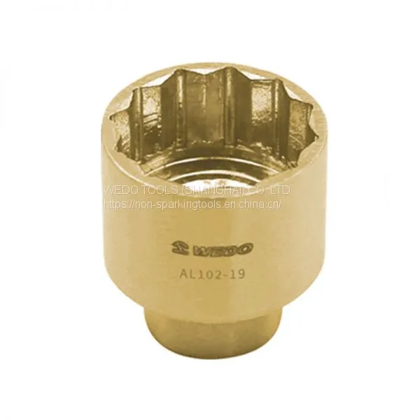 WEDO Non Sparking Aluminum Bronze 1/4 Drive Socket photo-3
