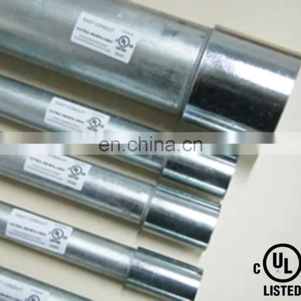 East Conduit Galvanized Electrical Rigid Metal Conduit UL6 Resists Cracking,flaking,peeling,impact,damage From Severe Bending photo-4