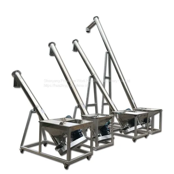 Food Grade Tube Screw Conveyor Automatic Grain Feeder for American Canada photo-3