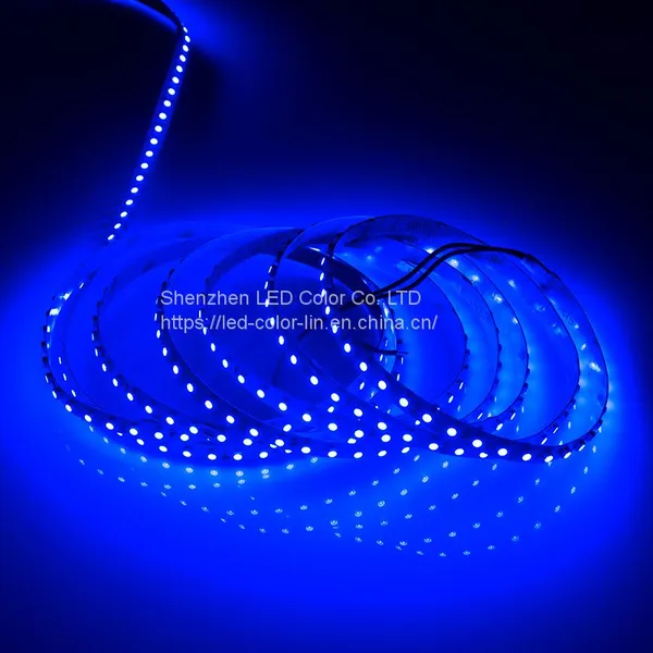 CE &RoHS Approved 460-470nm Led Blue Light Customized Led Strip Light photo-2