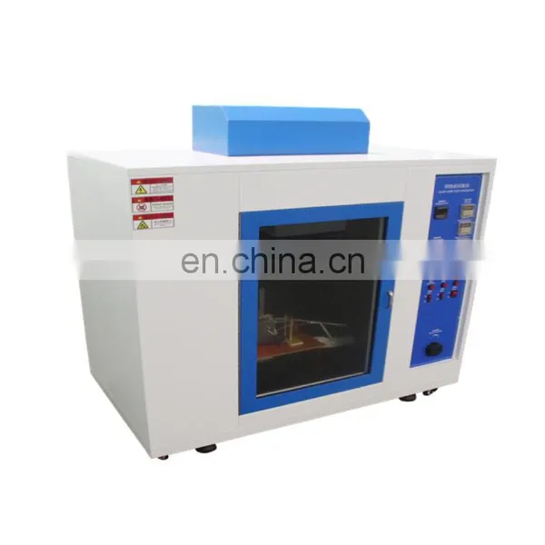 Battery External Fire Burning Testing Machine Automatic Vertical Horizontal Burning Behavior Flammability Test Equipment photo-2