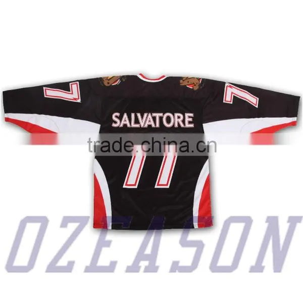 100% Polyester Wholesale Cumstom Hockey Jersey / Ice Hockey Jersey photo-2