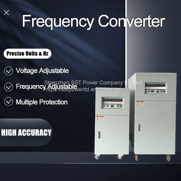 30KVA Three Phase 50Hz 60Hz 400HZ 220V to 380VAC Varible Voltage And Frequency Power Supply photo-4