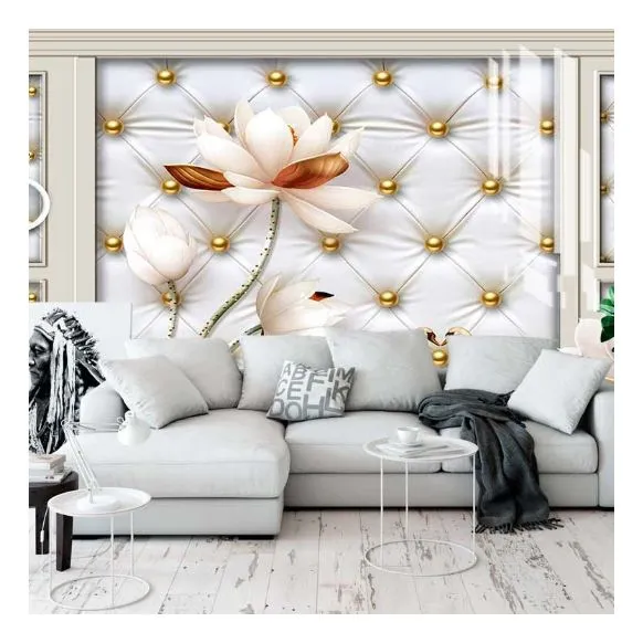 Modern Decorative 3D Murals Wallpaper Acoustic Wall Panels Wallpaper Murals Drop Ship photo-3