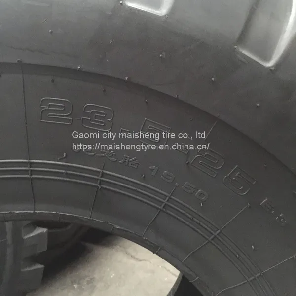 30/50 Forklift 17.5/23.5-25 Semi-solid Tire Deepened Pattern 8cm L-5 Zig photo-3