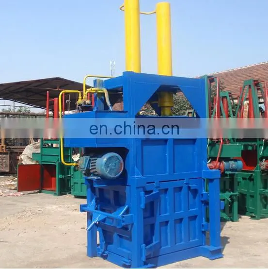 Vertical Vacuum Cardboard Baler Paper Baler Waste Cloth Baler photo-2