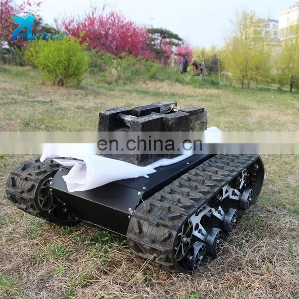 High Torque Brushless Motor AVT-9T Rubber Crawler Robot Chassis Commercial Robot Rescue Robot Good for Inspection, Exploration photo-4