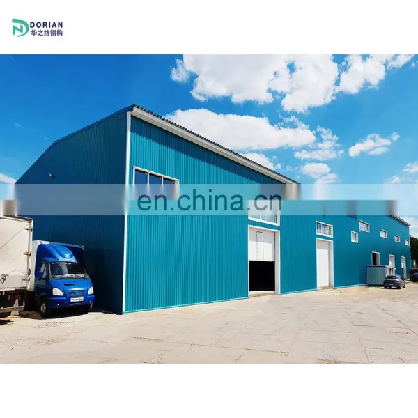 Temporary Steel Structure Modular Prefabricated Buildings Office Design Steel Arch Warehouse photo-3