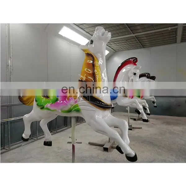 Fairground Musical Carousel Equipment 6 Seats Amusement Rides photo-4