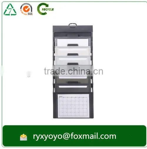 Wholesale pp Plastic Poly Hanging Wall File Holder With Pockets photo-2