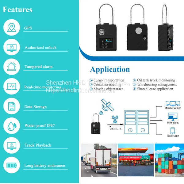 G360 Password GPS Padlock E Smart Lock photo-5