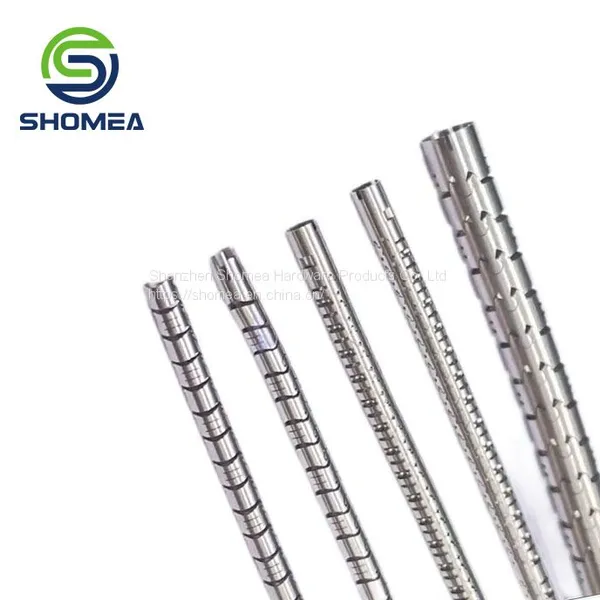SHOMEA Customized Thin Wall Small Diameter Stainless Steel Endoscopic Spiral Tube photo-3
