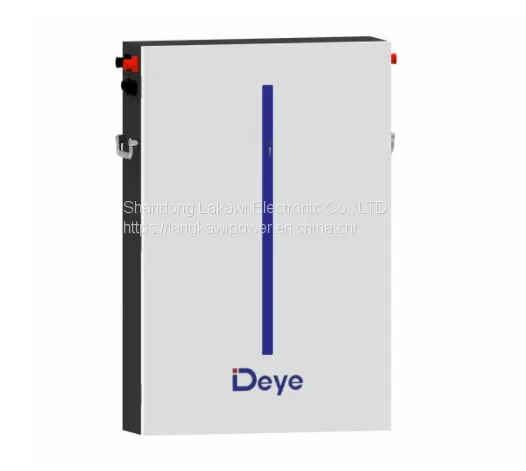 51.2V 120Ah 6.14KWh Deye LiFePO4 Wall Mount Battery Pack For Home Energy Storage System