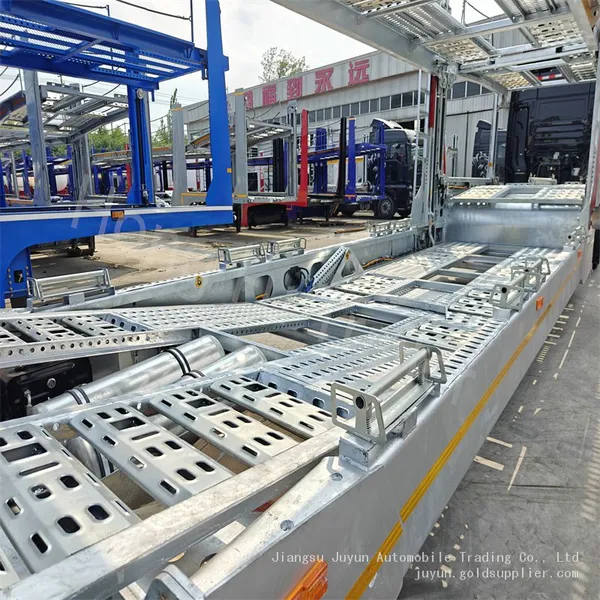Export Semi-trailer, Russian Semi-trailer, Sedan, Galvanized Trailer photo-4