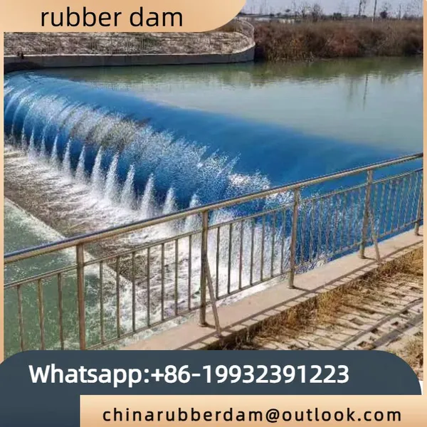 Gas Shield Dam Shield Gate Slope Inflatable Flood Control Dam Hydraulic Landscape Dam Casting Can be Customized photo-4
