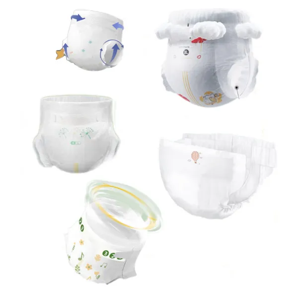 Full Servo Two-piece Pull up Baby Diaper Production Line Baby Diaper Machine Baby Diaper Making Machine photo-5