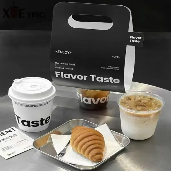 Disposable Paper Coffee Cups With Waterproof Coating for Quick and Convenient Use Paper Cup photo-3