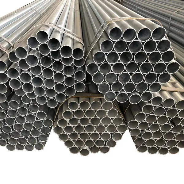 Steel Pipe/Tube Round Alloy Carbon Material Electric Galvanized