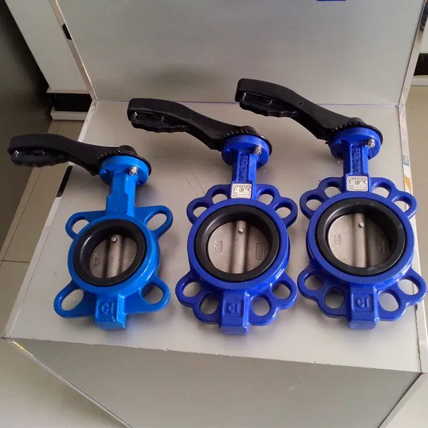 China Supplier Good Selling Cast Iron Marine Wafer Type Butterfly Valve PTFE Seat Butterfly Valve for Water Gas Oil photo-5