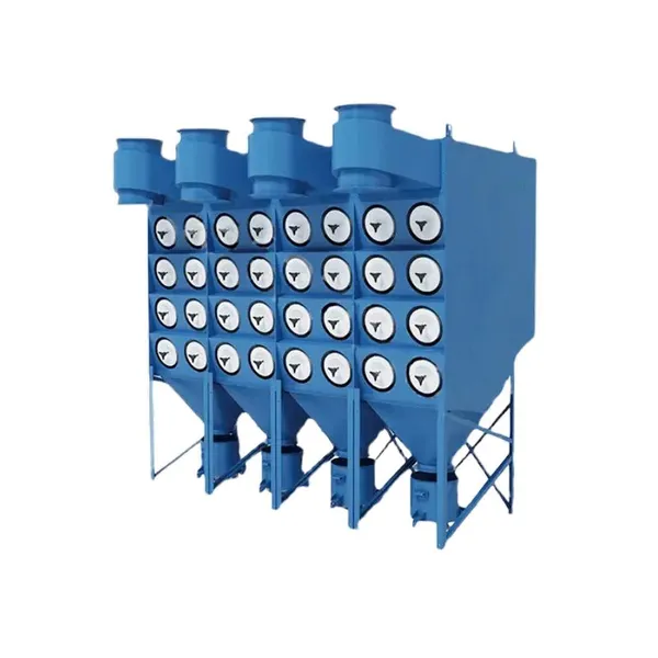 Vertical Cartridge Dust Collector Factory Custom Industrial Air Purification Dust Extractor photo-3