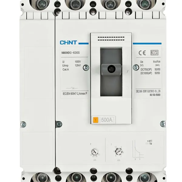 CHINT NM8NDC-630 Industrial DC Breaker for Battery Storage Systems 400A-630A photo-4