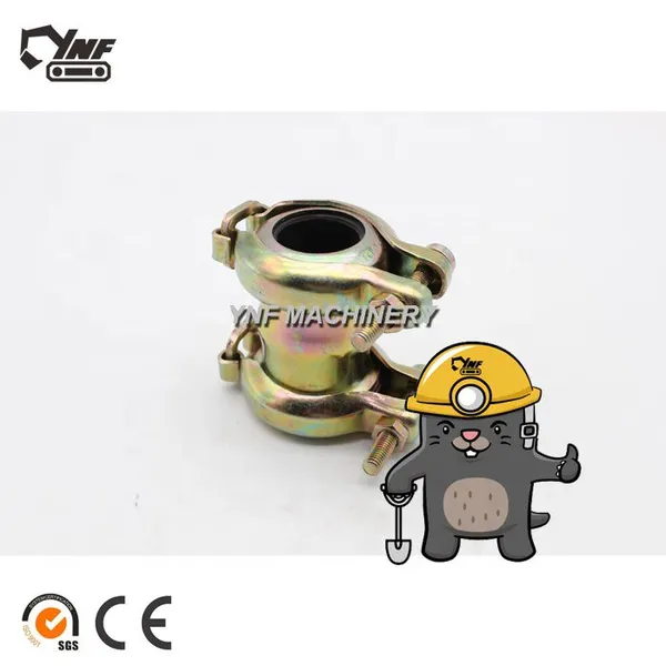 Excavator EC240B EC210B Pipe Hose Coupling VOE 14545883 14504230 14531072 14531075 photo-2