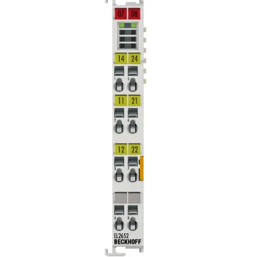 Beckhoff EL2652 EtherCAT Digitalausgangsterminal 2-Kanal-Relaisausgangsmodul Industrielle Automatisierungs-E/A-Modul