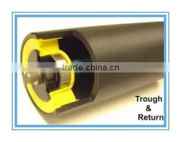 Steel conveyor drive roller assembly line