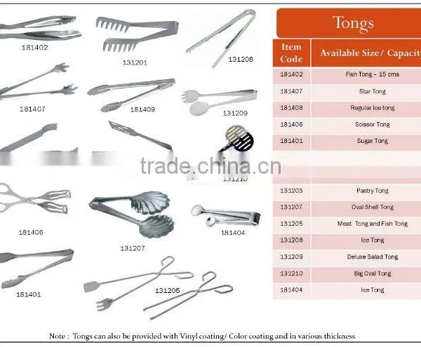 Stainless Steel Ice Tong