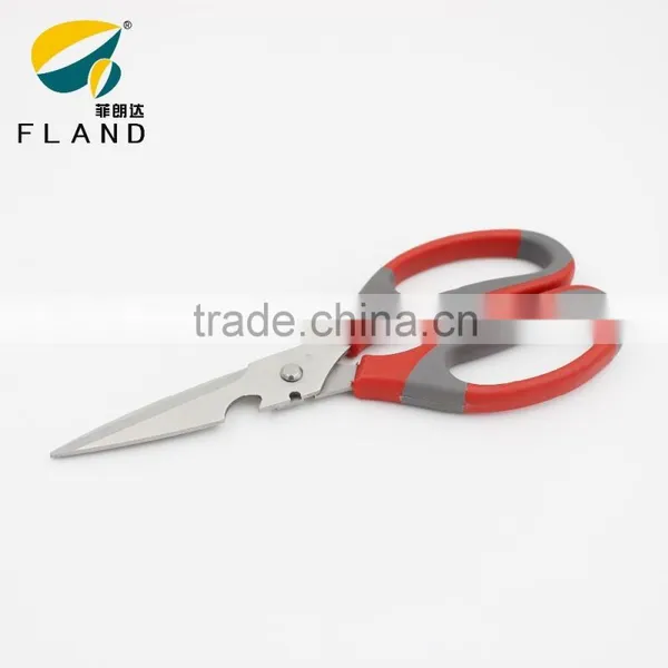 YangJiang Best Quality Kitchen Stainless Steel Tailor Scissors With Color Handle photo-2