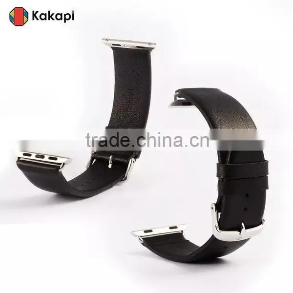 Watch Band With Connector for Iwatch Buckle Ban for 38MM Apple Watch Leather Band MT-3911 photo-4