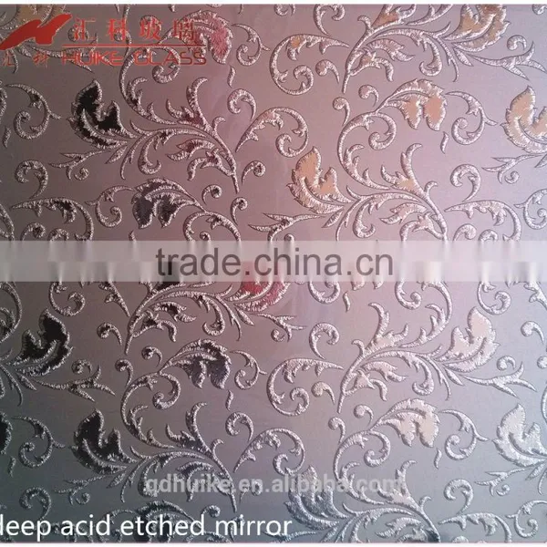 ROCK BOTTOM PRICEchampagne Mirror/decorative Mirror/interior Door Glass/background Wall Glass/curtain Wall/TJ/CJ-flower Heart photo-3
