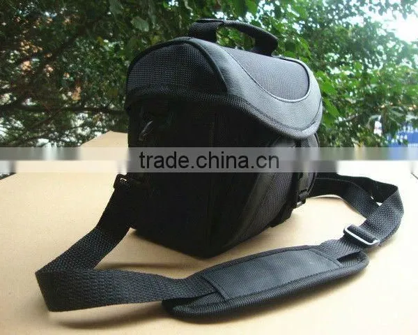 2016vintage Style Travel Shoulder Messenger Bag Nylon Black and Catton Lining Camera Bag photo-2