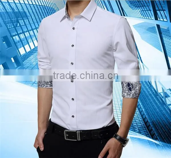 Custom Printed Shirts for Men High Quality Body Fit Shirts photo-4