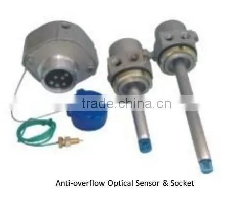 anti-overflow optical sensor & socket /antifill probe