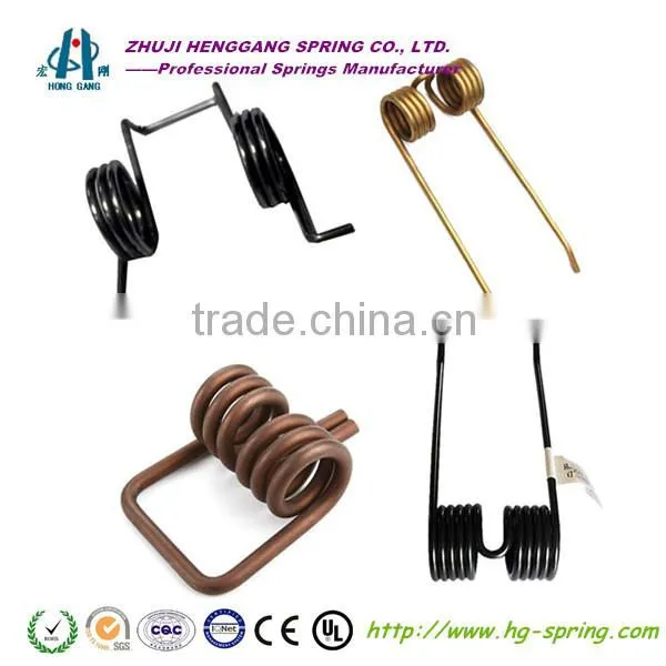 High Quality Torsion Spring,double Torsion Spring With Alloy Steel(SUP9,SEA9254,SWP,SUP10,SUP12)