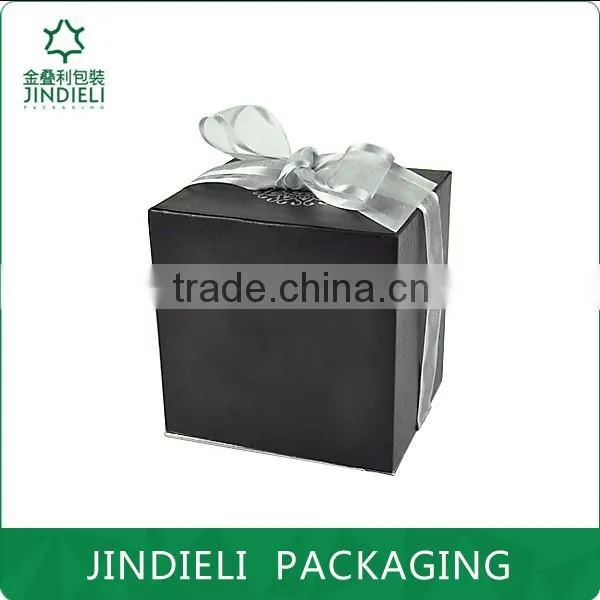 Black Square Perfume Box With Bag photo-3