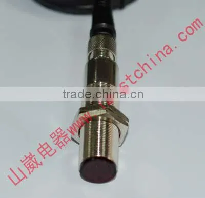 Photo Sensor Switch M18 With M12 Connector, Diffused Photoelectric Switch Sensor,Photocell Photoeye 50cm IBEST photo-4