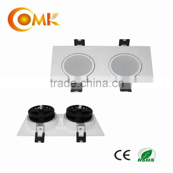 3W White Painted Square Led Downlights photo-2