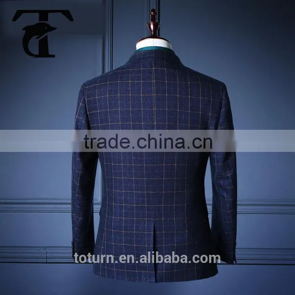Latest Design Men Suit Coat Pant Men Suit for Weeding Turkish Mens Suits photo-2