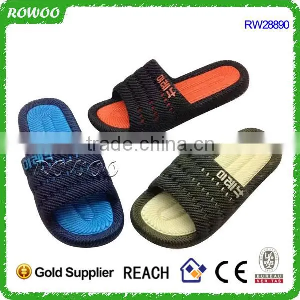 Soft Men Custom China PVC Flip Flops Home Sport Slipper photo-3
