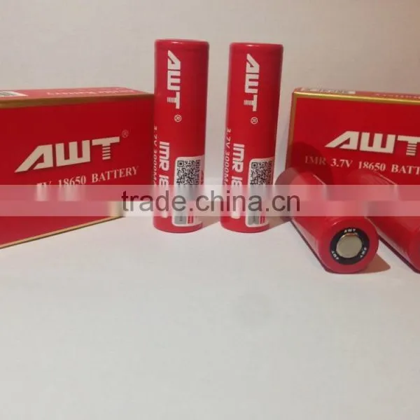 AWT 18650 40A 3000mah 18650 Temp Control Vape Mod 100w TC Mod New Vape Mod E-cig Pen Mod 50w Mod Stabilized Wood Mod