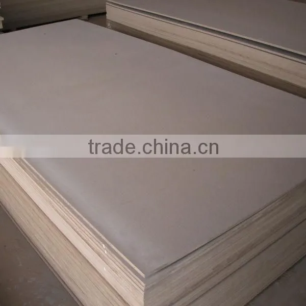 LINYI Plywood CE Qualified 18MM Plain MDF( MELAMINE FACED MDF)