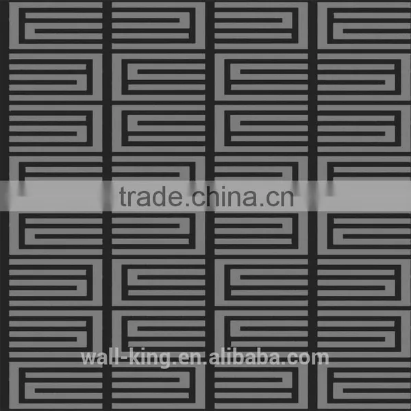 Modern Design Dark Colour Vinyl Wallpaper photo-6