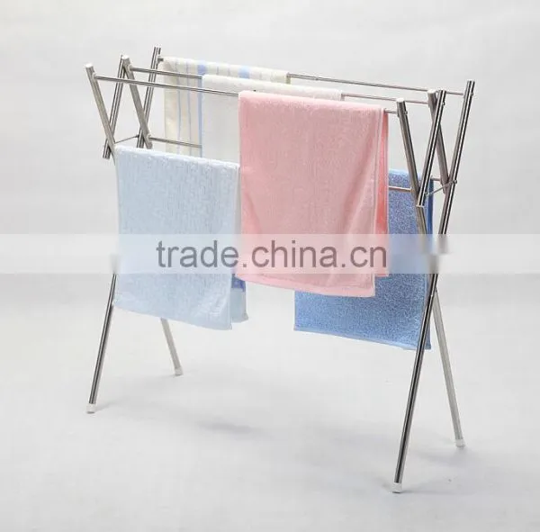 Retractable Stainless Steel Towel Rack Laundry Clothes Hanger Baby Dryer Rack