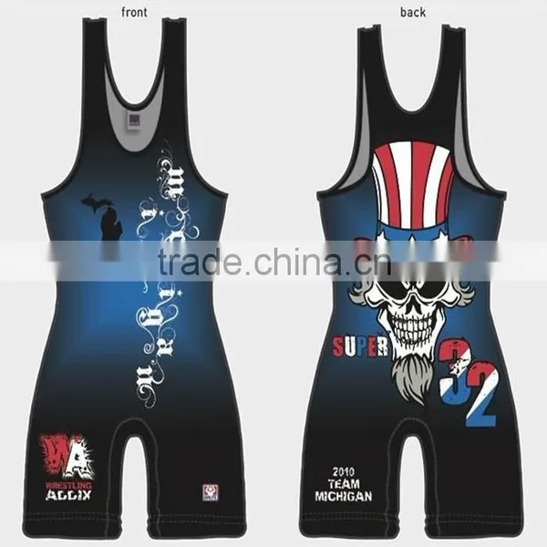 Professional Dry Fit Custom Sublimation Skin Tri Suit